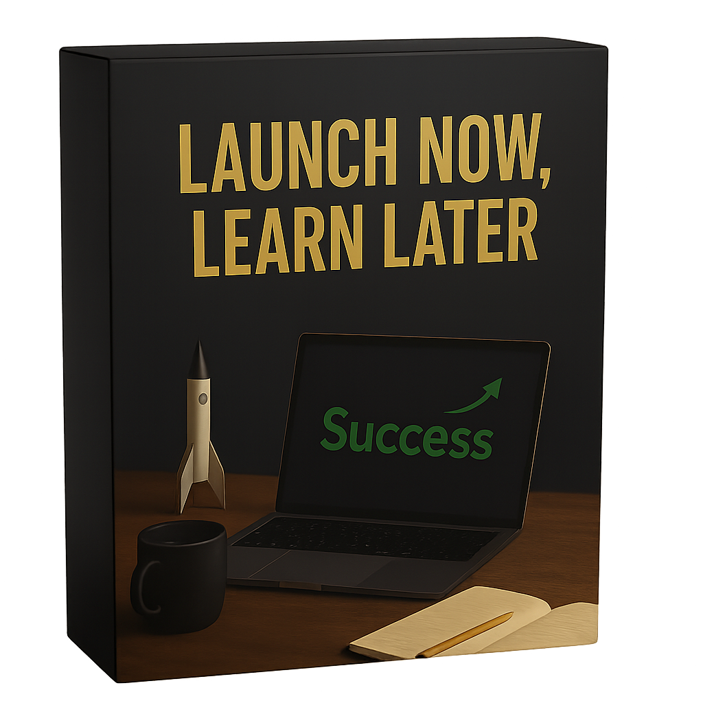 Launch Now Learn Later